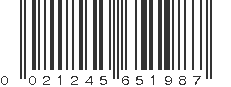 UPC 021245651987