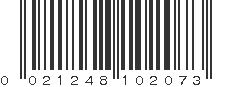 UPC 021248102073