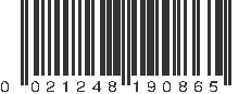 UPC 021248190865