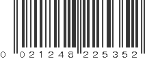 UPC 021248225352