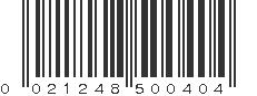 UPC 021248500404