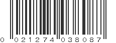 UPC 021274038087