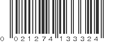 UPC 021274133324