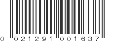 UPC 021291001637