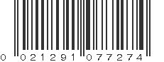 UPC 021291077274