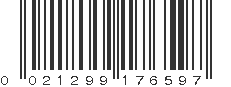 UPC 021299176597