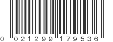 UPC 021299179536