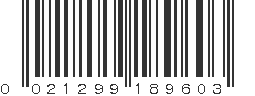 UPC 021299189603