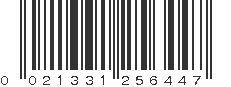 UPC 021331256447