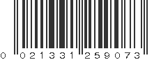 UPC 021331259073