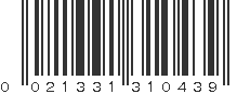 UPC 021331310439