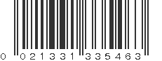 UPC 021331335463