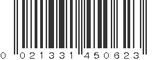 UPC 021331450623