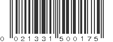 UPC 021331500175