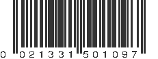 UPC 021331501097