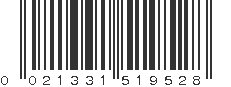 UPC 021331519528