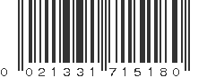 UPC 021331715180