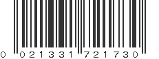 UPC 021331721730