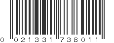 UPC 021331738011