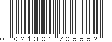 UPC 021331738882