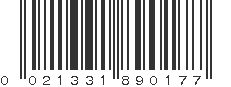 UPC 021331890177