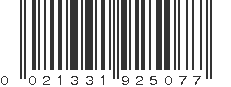 UPC 021331925077