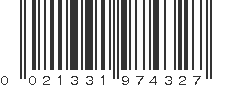 UPC 021331974327