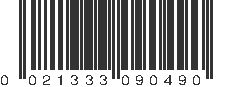 UPC 021333090490