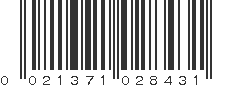 UPC 021371028431