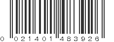 UPC 021401483926