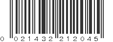 UPC 021432212045