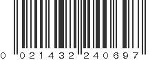 UPC 021432240697