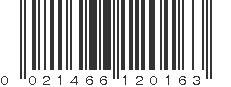 UPC 021466120163