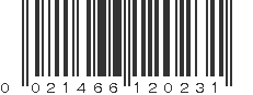 UPC 021466120231