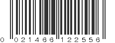 UPC 021466122556