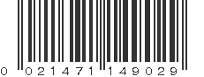 UPC 021471149029