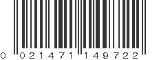 UPC 021471149722