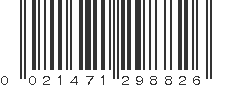 UPC 021471298826