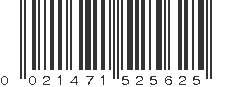 UPC 021471525625