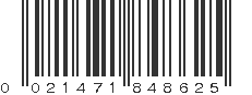 UPC 021471848625