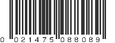 UPC 021475088089