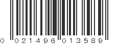 UPC 021496013589