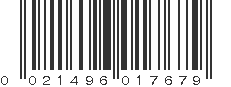 UPC 021496017679