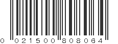 UPC 021500808064