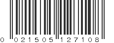 UPC 021505127108