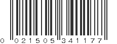 UPC 021505341177