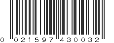 UPC 021597430032