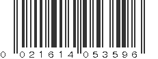 UPC 021614053596