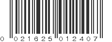 UPC 021625012407