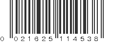 UPC 021625114538